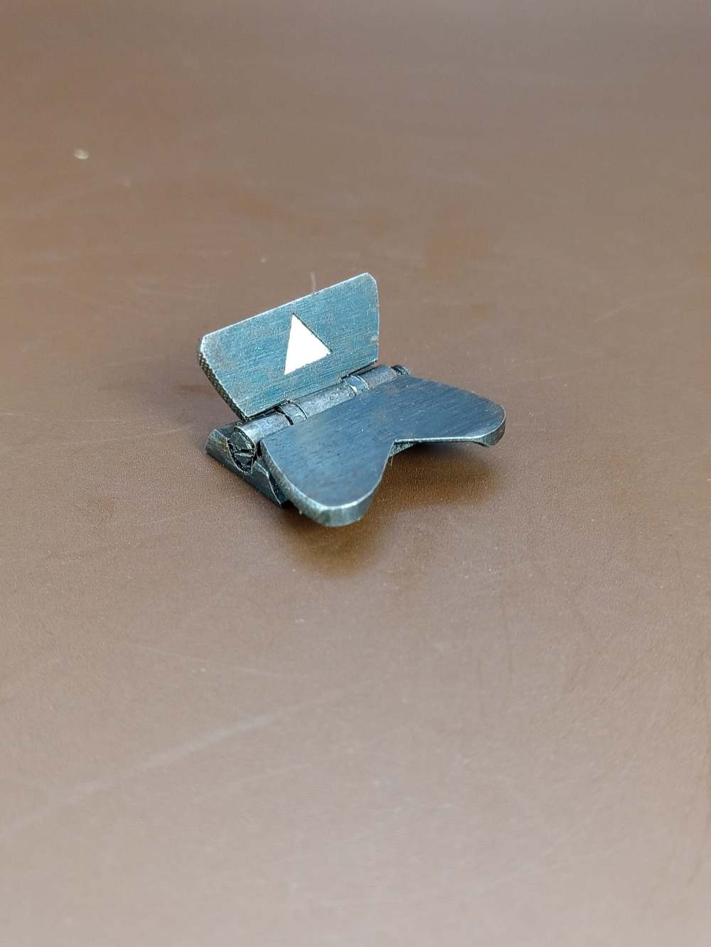 Lyman #6 double folding leaf middle sight 3/8 dovetail 0.450 high-img-0