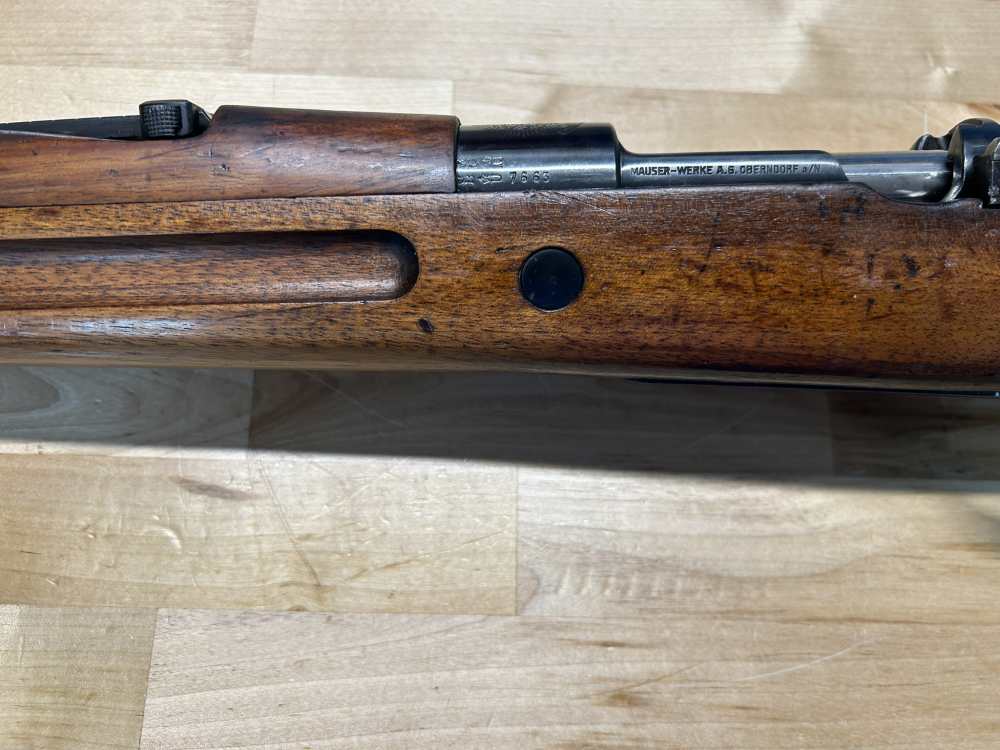 1935 Brazilian Mauser - Mauser Banner - 7mm - 29" Barrel - Full Crest -img-29