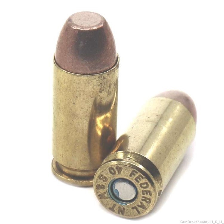 100 RDS FEDERAL LE .40 BallistiClean Ammo lead free Frangible 40 125gn -img-1