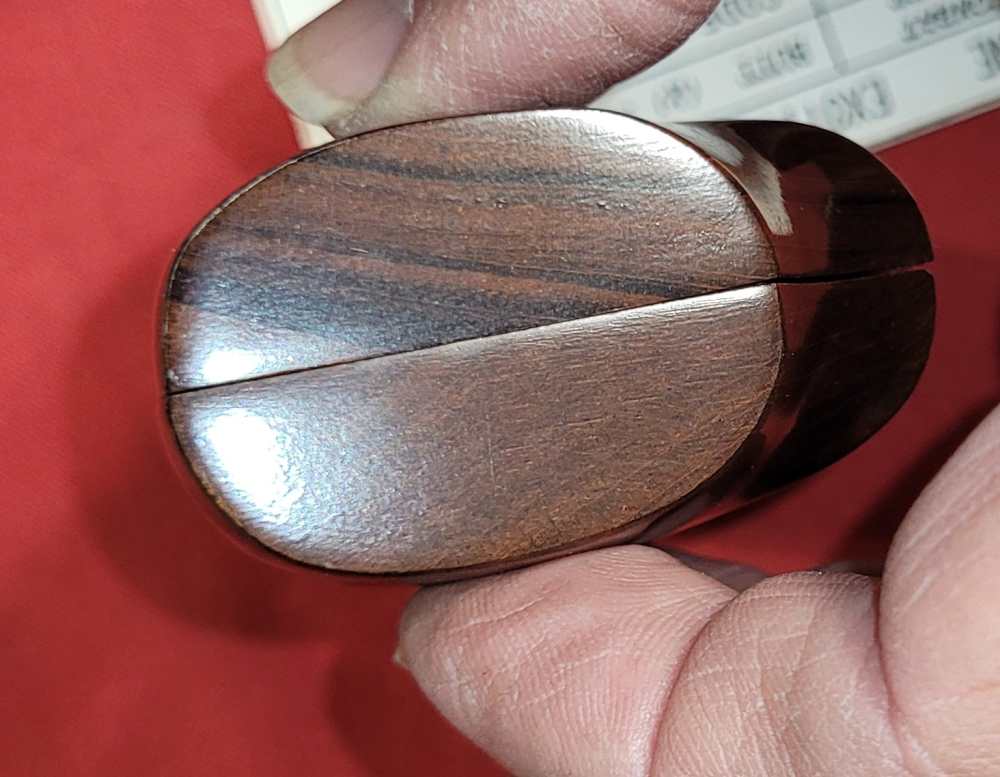 Philippine Exotic hardwood grips by Gruetzke K frame S&W Combat square butt-img-3