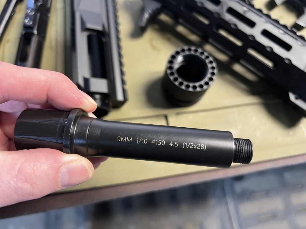 4.5in (9mm) AR9 PCC Complete Upper “Suppressor Tuck” -CWRAY-img-69