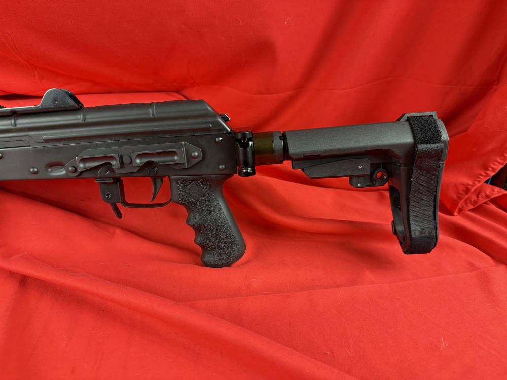 RILEY Krink 7.62X39 FOLDING ADJ BRACE w/ ALG TRIGGER, 4pc Flash Hider-img-1