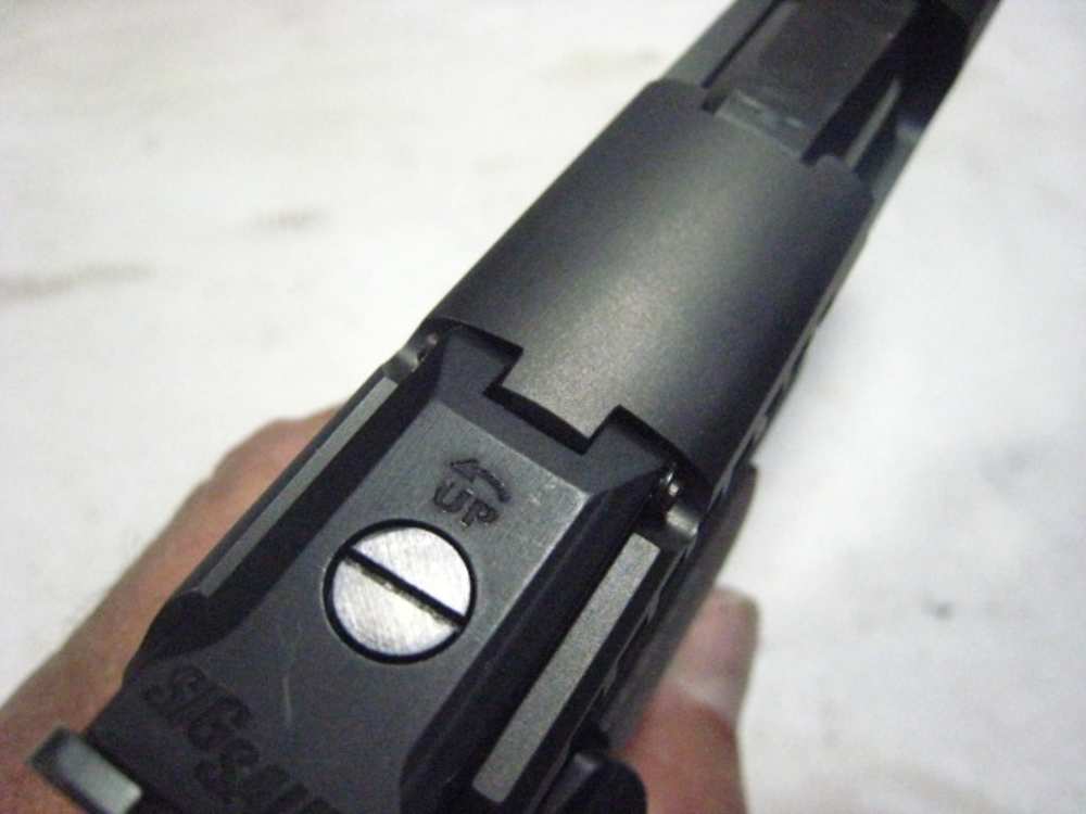 P226 X5 Xfive X Five .40 40S&W Gen2 SAO Black Fibr Op lk 9mm X6 Xsix Walnut-img-10