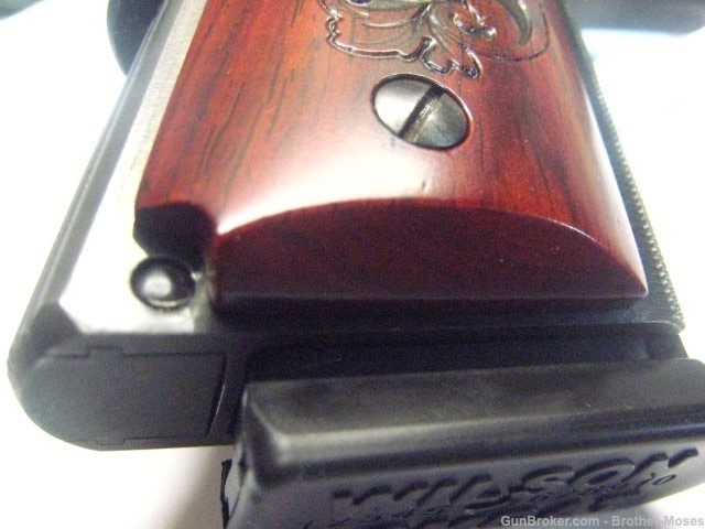 Esmeralda Cocobolo Wood Grips 1911 Compact "EXCELLENT"-img-2