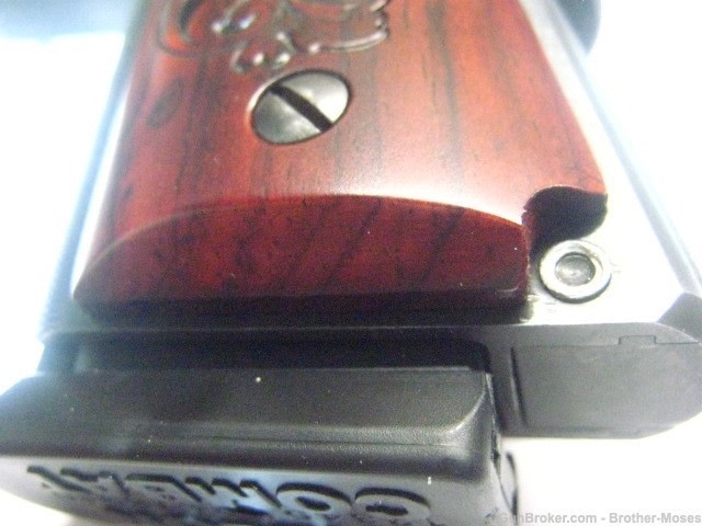 Esmeralda Cocobolo Wood Grips 1911 Compact "EXCELLENT"-img-5