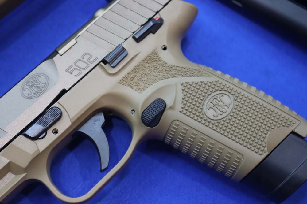 FNH Model FN 502 Tactical Pistol 22LR FDE Threaded Semi Auto FN-AMERICA New-img-5