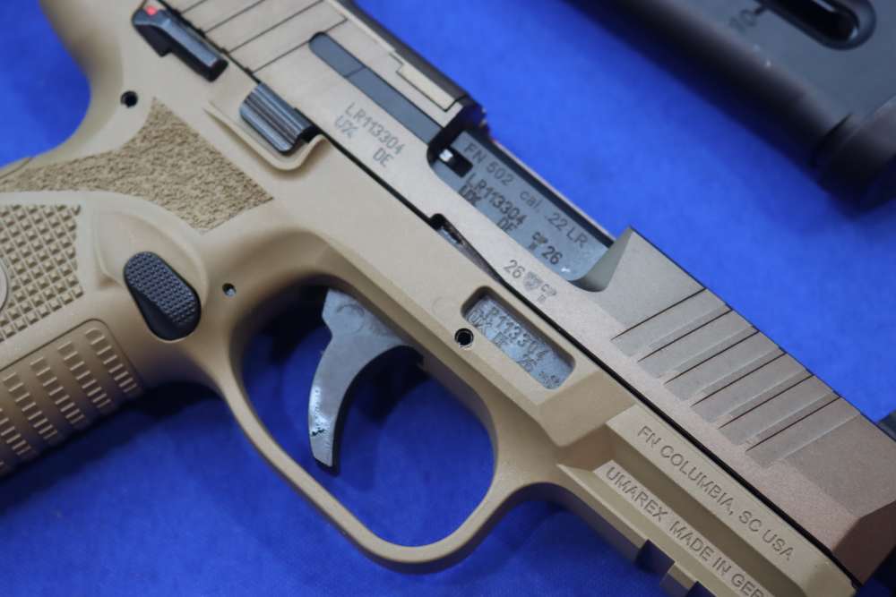 FNH Model FN 502 Tactical Pistol 22LR FDE Threaded Semi Auto FN-AMERICA New-img-9