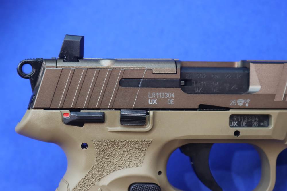 FNH Model FN 502 Tactical Pistol 22LR FDE Threaded Semi Auto FN-AMERICA New-img-12