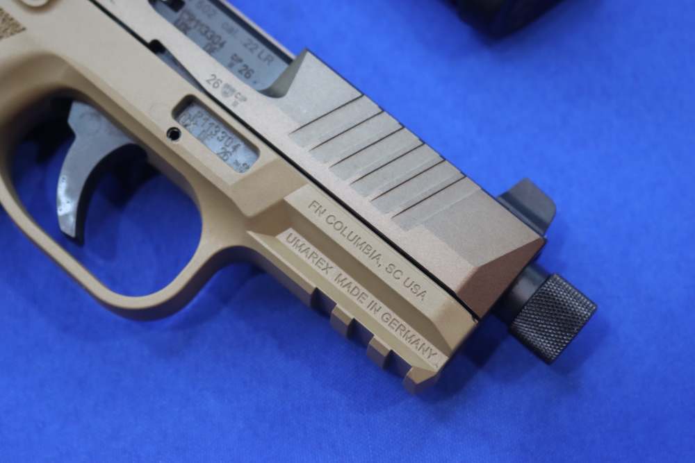 FNH Model FN 502 Tactical Pistol 22LR FDE Threaded Semi Auto FN-AMERICA New-img-8