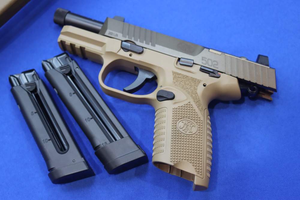 FNH Model FN 502 Tactical Pistol 22LR FDE Threaded Semi Auto FN-AMERICA New-img-21