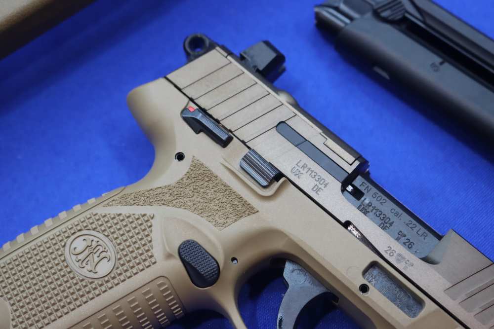 FNH Model FN 502 Tactical Pistol 22LR FDE Threaded Semi Auto FN-AMERICA New-img-10