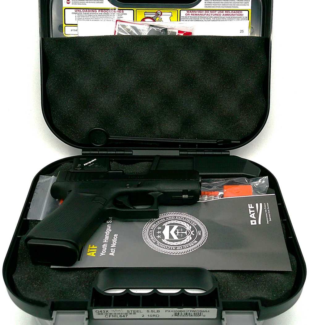 Glock 43X COA 9mm Aimpoint COA Red Dot-img-4