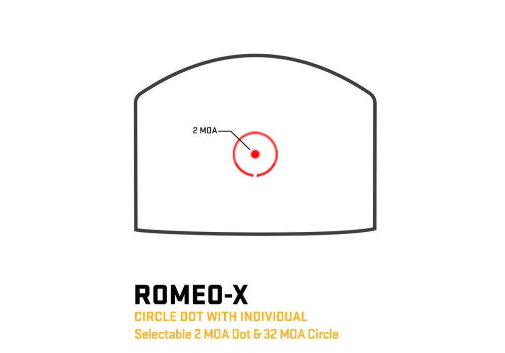  Sig Sauer ROMEO-X PRO Reflex Sight w/ 2 MOA Circle Dot Reticle - SORX1200-img-6