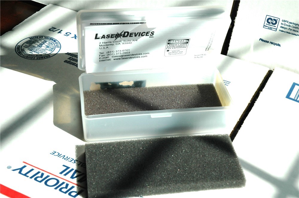 Laser Devices ITAL OTAL IR SPP 635nm IR User's Manual and Box ONLY-img-4