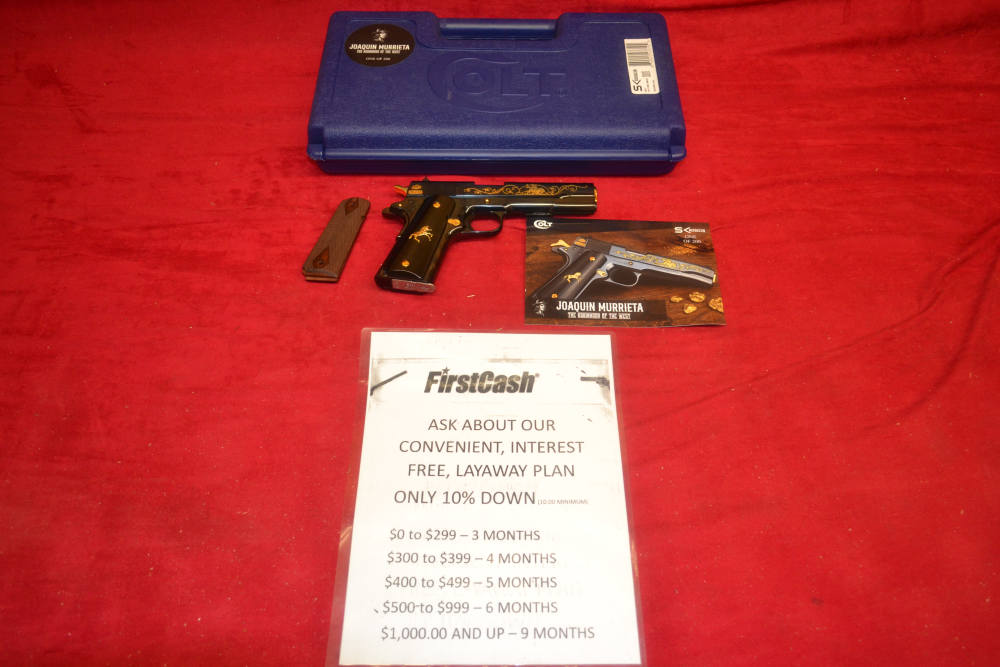 Colt 1911 Government 38Super 5"Barrel "Joaquin Murrieta" 058/200 SK Customs-img-0