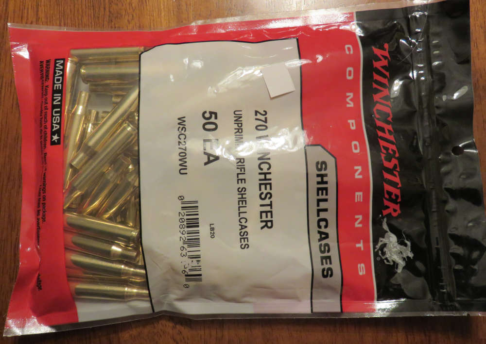 270 Win Winchester UNPRIMED Brass-img-0