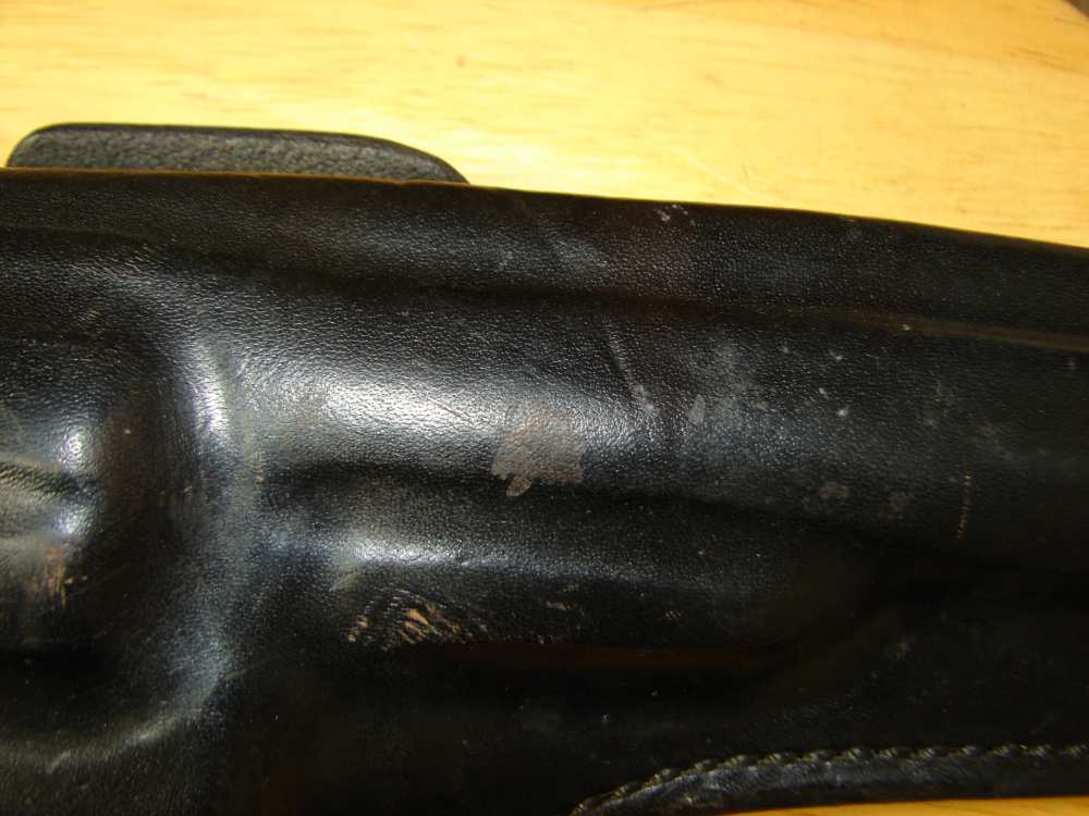 COLT TROOPER AND S&W K FRAME HOLSTER BY BIANCHI RT HAND UP TO 6" BARREL-img-3