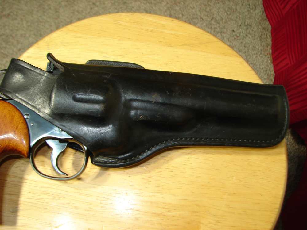 COLT TROOPER AND S&W K FRAME HOLSTER BY BIANCHI RT HAND UP TO 6" BARREL-img-1
