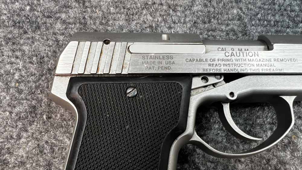 AMT Backup 9mm Stainless Compact Pistol 1 Magazine Arcadia Machine & Tool-img-7