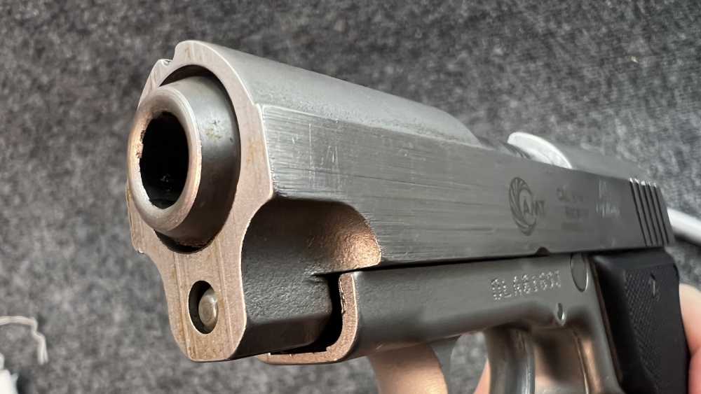 AMT Backup 9mm Stainless Compact Pistol 1 Magazine Arcadia Machine & Tool-img-4