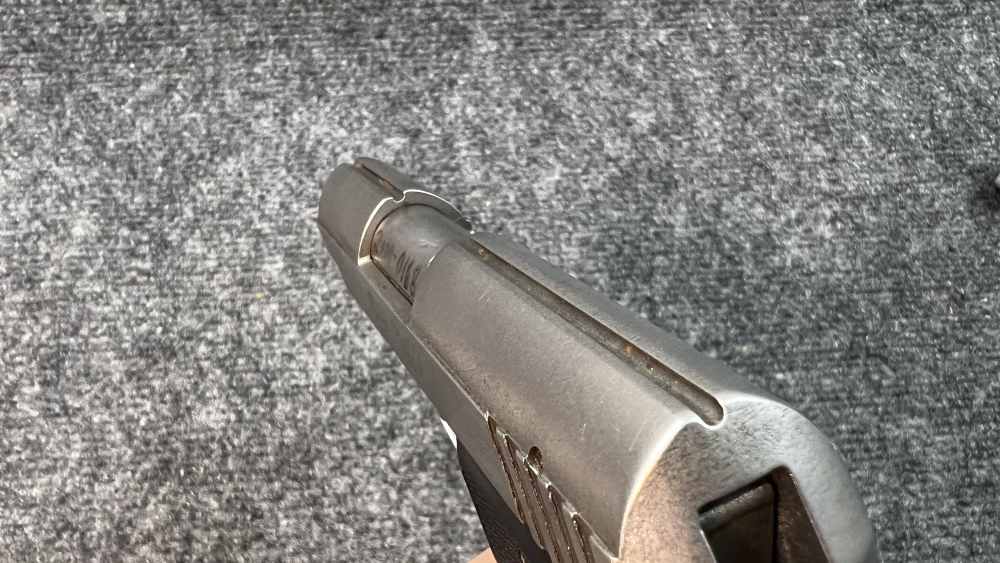 AMT Backup 9mm Stainless Compact Pistol 1 Magazine Arcadia Machine & Tool-img-2