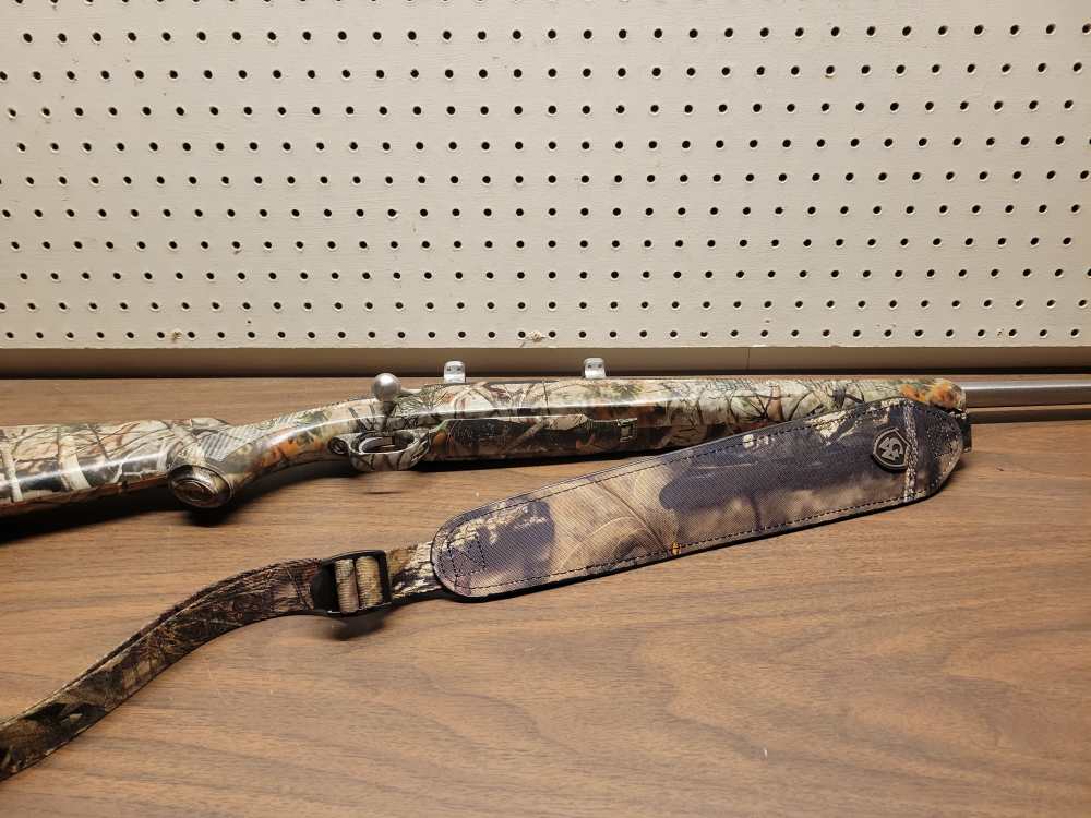 Ruger M77 Mark II, .300 Win Mag, Stainless, Camo, w/ Rings and sling-img-4