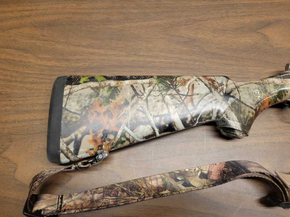 Ruger M77 Mark II, .300 Win Mag, Stainless, Camo, w/ Rings and sling-img-6