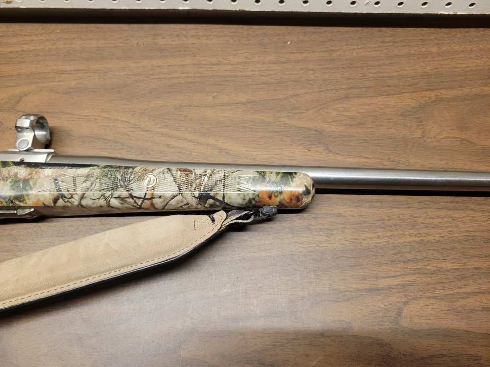 Ruger M77 Mark II, .300 Win Mag, Stainless, Camo, w/ Rings and sling-img-10