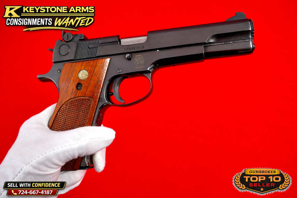 Awesome Smith & Wesson Model 52 .38 Special Mid Range 52-2 Pistol-img-10