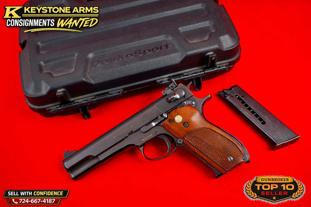 Awesome Smith & Wesson Model 52 .38 Special Mid Range 52-2 Pistol-img-19
