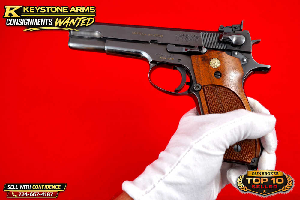 Awesome Smith & Wesson Model 52 .38 Special Mid Range 52-2 Pistol-img-11
