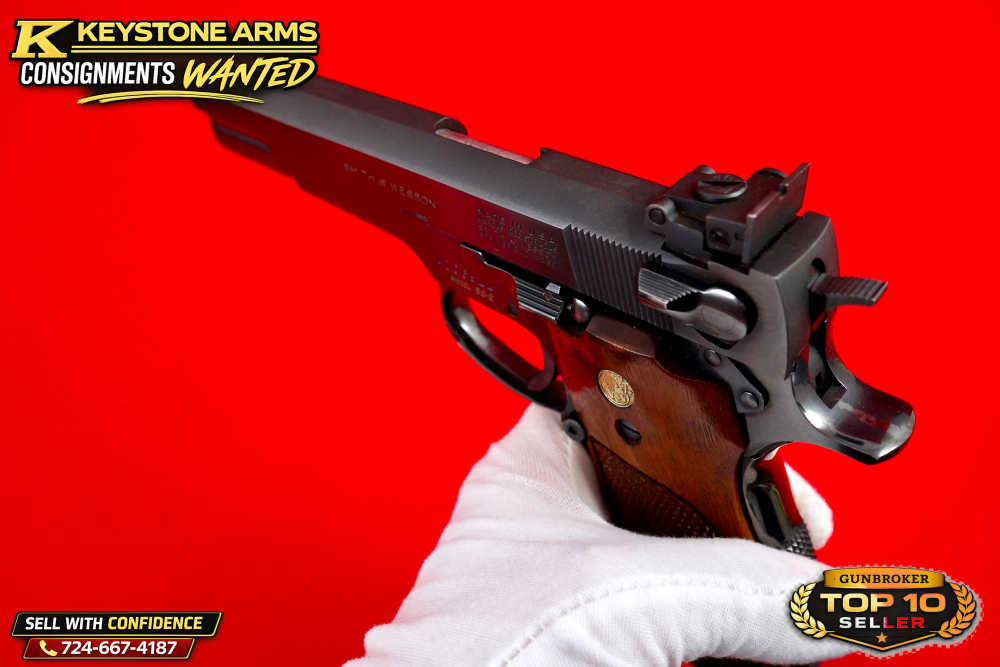 Awesome Smith & Wesson Model 52 .38 Special Mid Range 52-2 Pistol-img-13