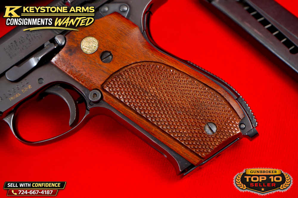 Awesome Smith & Wesson Model 52 .38 Special Mid Range 52-2 Pistol-img-5