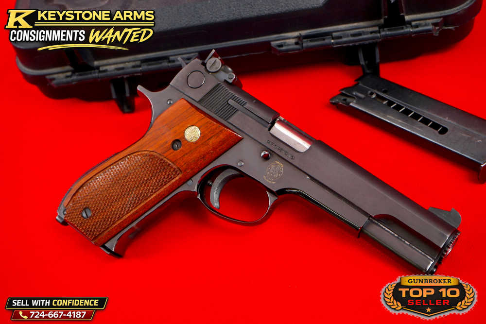Awesome Smith & Wesson Model 52 .38 Special Mid Range 52-2 Pistol-img-6