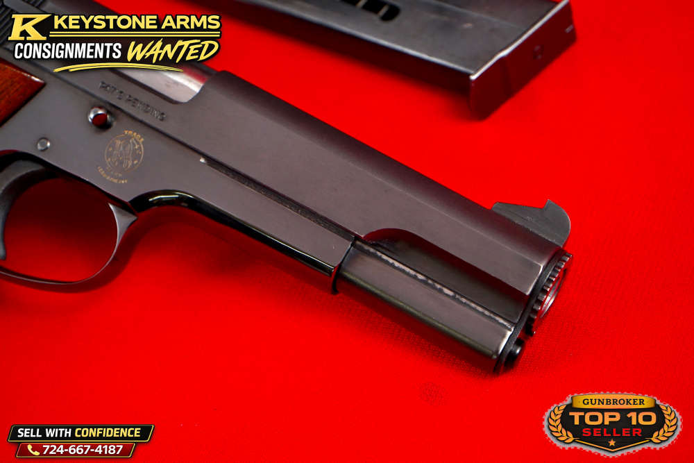 Awesome Smith & Wesson Model 52 .38 Special Mid Range 52-2 Pistol-img-7