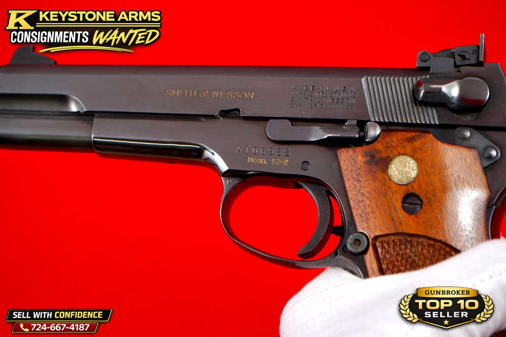 Awesome Smith & Wesson Model 52 .38 Special Mid Range 52-2 Pistol-img-15