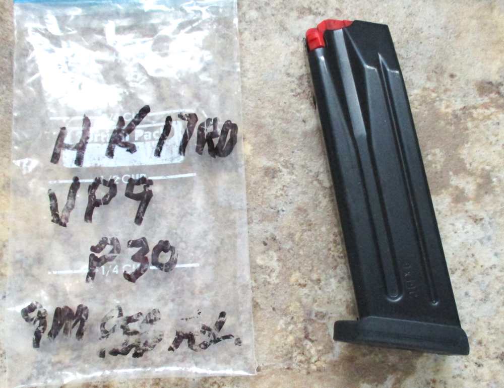 HK VP 9 / VP 30 "Factory OEM 9mm 17 Round Steel Magazine-img-1