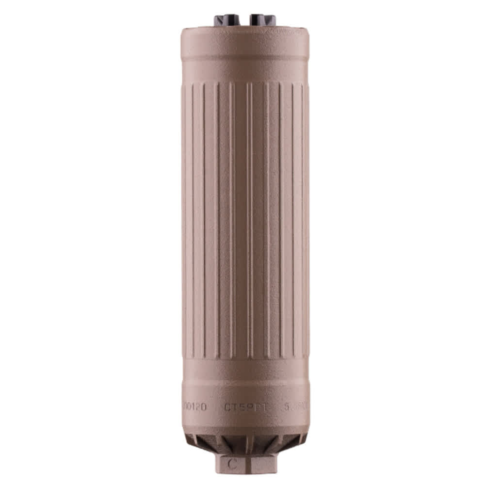 Dead Air CT5P Patrol - 5.56mm Suppressor - Fixed Xeno Mount - FDE-img-0