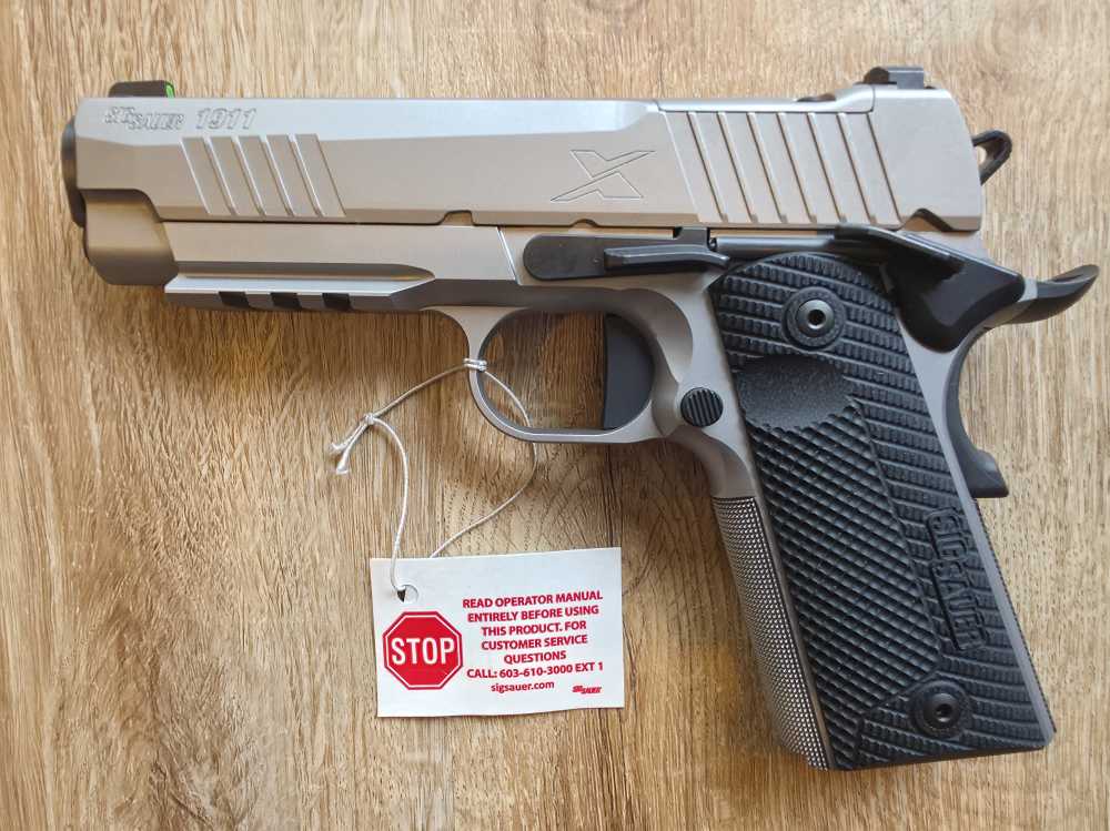 Sig Sauer 1911 X-Carry 4.2" .45 ACP Optics Ready 2x8rd NS NIB Free Shipping-img-1