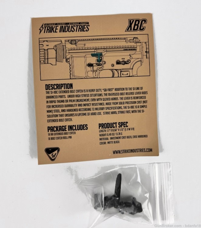 Strike Industries Extended Bolt Catch SKU SI-AR-XBC, New in package-img-2
