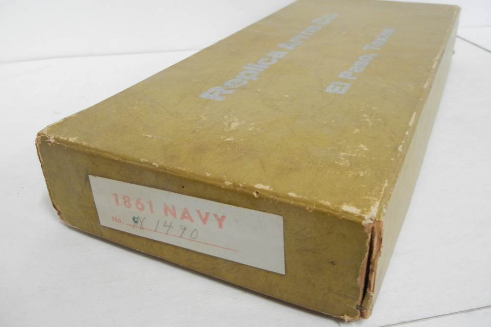 Replica Arms Co. 1861 Navy Revolver Original Box-img-1