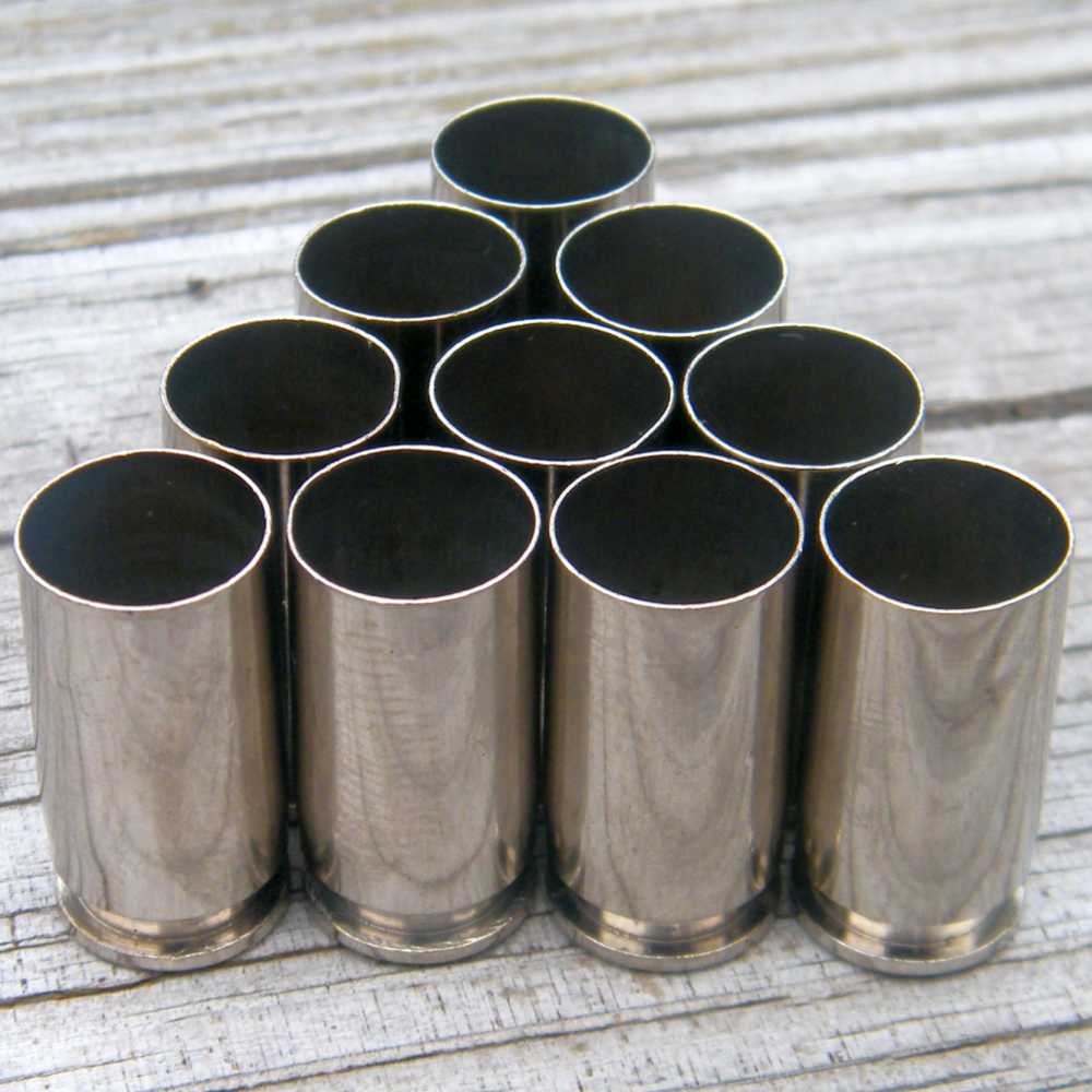 FEDERAL 40 S&W Nickel Brass Clean Decapped - 600 pc-img-1
