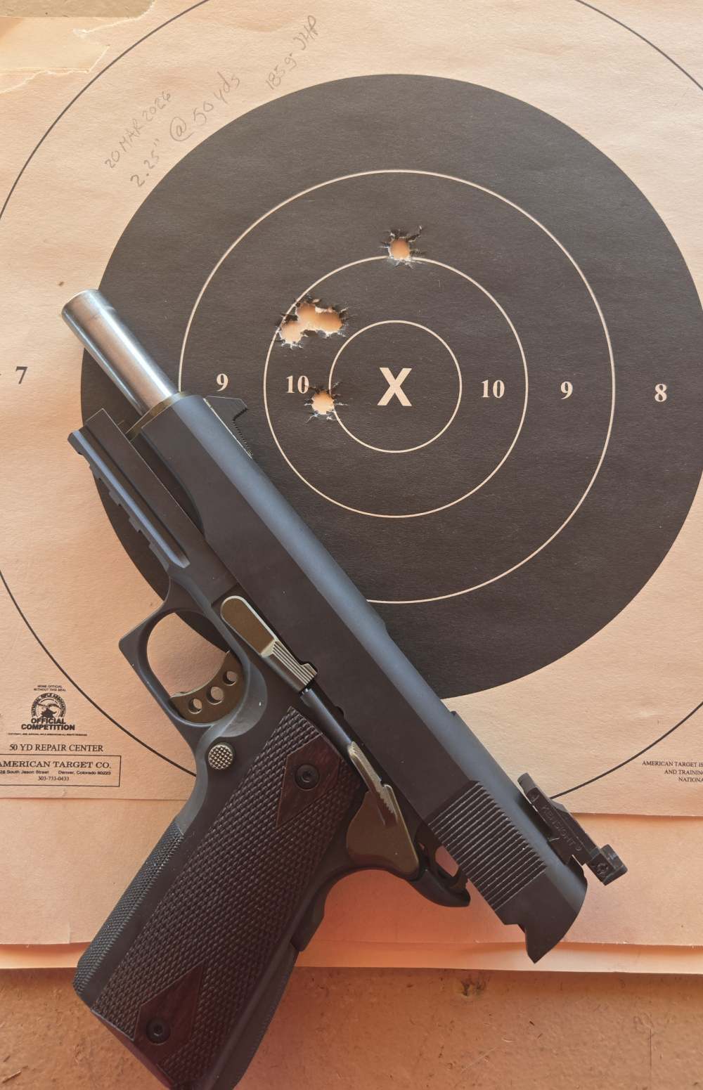 Custom Hand-Fit 1911 by 10X Precision – Match Grade | Bullseye Ready-img-8