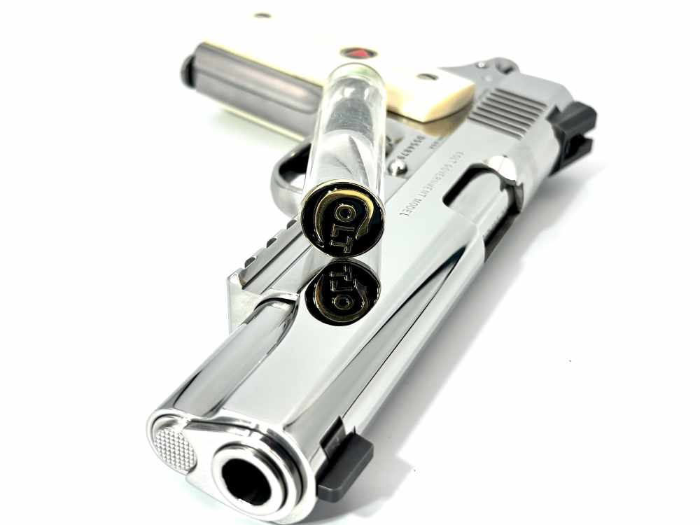 Custom Colt 1911 Delta Elite 10mm 5" *ULTIMATE MIRROR POLISHED STAINLESS*-img-10