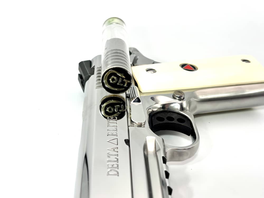 Custom Colt 1911 Delta Elite 10mm 5" *ULTIMATE MIRROR POLISHED STAINLESS*-img-9