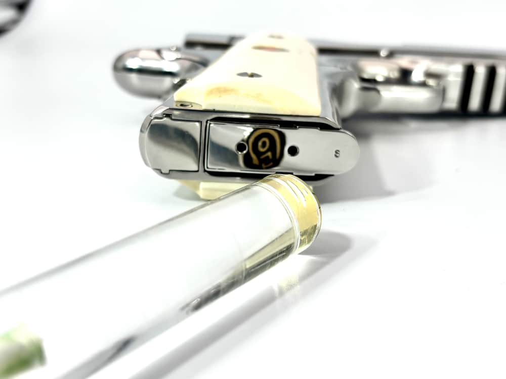 Custom Colt 1911 Delta Elite 10mm 5" *ULTIMATE MIRROR POLISHED STAINLESS*-img-11