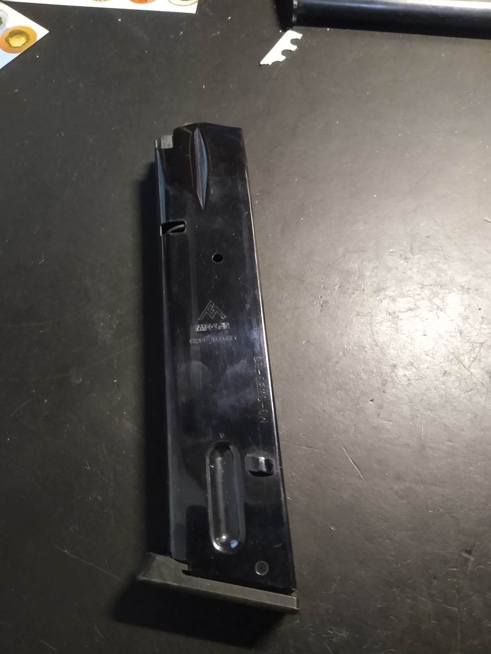 Mec-Gar 20rd Blued Detachable Magazine 9mm Luger for S&W 659 5900 910 915-img-0