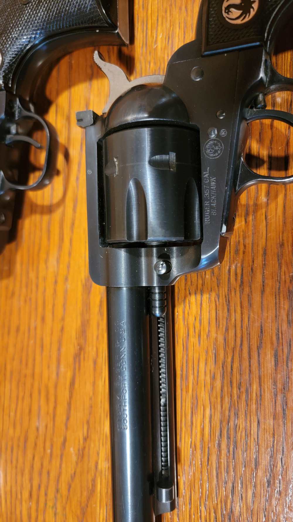 1959 Flattop Ruger 3 Screw 357 Magnum 10"  Revolver-img-8