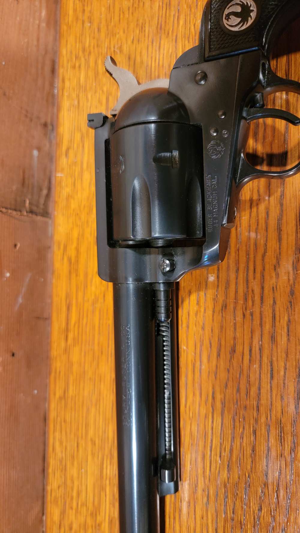 1959 Flattop Ruger 3 Screw 357 Magnum 10"  Revolver-img-7
