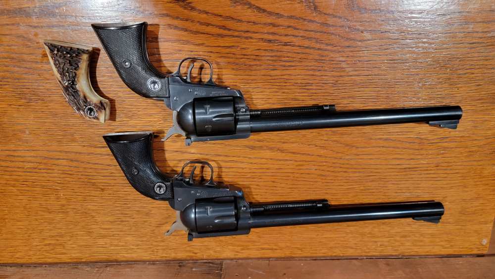 1959 Flattop Ruger 3 Screw 357 Magnum 10"  Revolver-img-1
